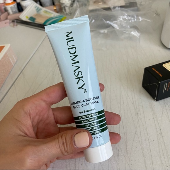 NEW Mudmasky Vitamin A Booster Blue Clay Mask 60ml - Picture 3 of 3